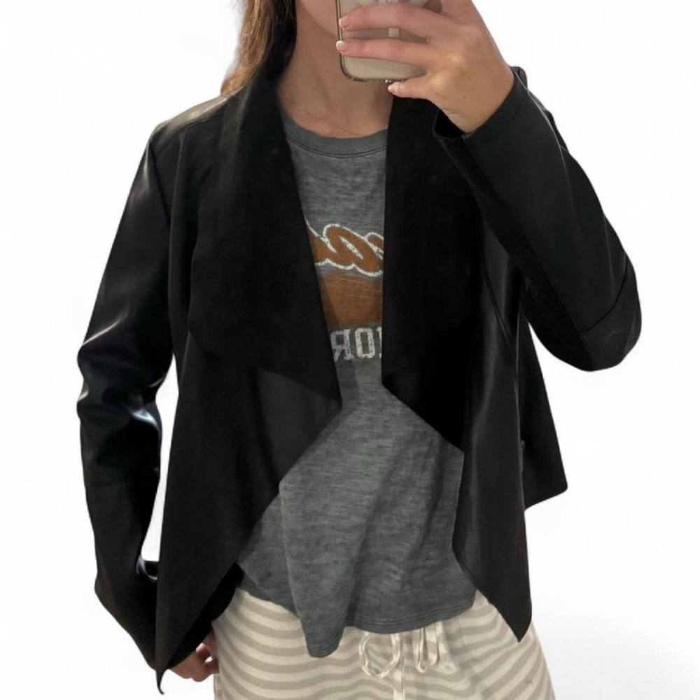 Women's Black leather Jacket